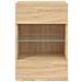 Mobile TV a Parete con Luci LED Rovere Sonoma 40x30x60,5 cm - Foto miniatura 10