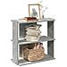 Libreria 3 Ripiani Grigio Cemento 60x30x60 Cm Multistrato - Foto miniatura 1