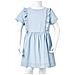 Abito da Bambina con Volant Blu Tenue 104 - Foto miniatura 8