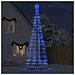 Albero di Natale a LED 1534 LED Blu 503 cm - Foto miniatura 3