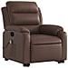 Poltrona Alzapersona Reclinabile Massaggio Marrone Similpelle - Foto miniatura 4