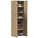 Armadio da stoccaggio  Rovere artigianale 70x42.5x225 cm Legno ingegnerizzato, Armadio da muro  Rovere artigianale 70x42.5x40 cm Legno ingegnerizzato - Foto miniatura 3
