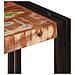 Tavolo Consolle 160x33x75 cm Legno Massello di Recupero - Foto miniatura 6