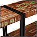 Tavolo Consolle 160x33x75 cm Legno Massello di Recupero - Foto miniatura 7