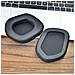 Cuscinetti Auricolari Di Ricambio Per Cuffie Logitech G533 G335 G733, Xiberia K03s K03 (2 Pezzi) Black - Foto miniatura 2