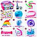 Set Di Giocattoli Sensoriali Fidget Con Slime E Adesivi - Foto miniatura 3