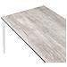 Tavolo Da Pranzo Da Giardino Sovareto 180 Cm 90 Cm Simil Legno Grigio Chiaro - Foto miniatura 5