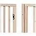 Cancello per Cani Porta Pieghevole 15 Pannelli 750 cm in Pioppo - Foto miniatura 9