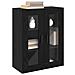 Armadi da Muro 2 pcs Rovere nero 69.5 x 34 x 90 cm - Foto miniatura 3