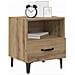 Armadio da Notte 2 pcs rovere artigianale 40 x 35 x 47,5 cm - Foto miniatura 3