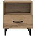 Armadio da Notte 2 pcs rovere artigianale 40 x 35 x 47,5 cm - Foto miniatura 7