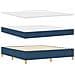 Letto a molle con materasso Blu 180 x 200 cm Tessuto - Foto miniatura 8