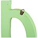 Appendino In Legno E Metallo Verde 74x23h - Foto miniatura 4