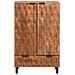 Credenza con cassetto Finitura Marrone Acacia 60 x 33 x 100 cm - Foto miniatura 3
