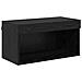 Mobile TV con luci a strisce a LED 8 pcs Rovere Nero Vetro - Foto miniatura 7