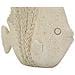 Scultura Pesce Sand Piccolo In Resina Beige Effetto Sabbia - Foto miniatura 4