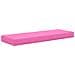 Cuscino da Sedia Esterno Rosa 111,5 x 40 x 8 cm 100% Poliestere - Foto miniatura 5