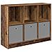 Credenza con cassetto Legno vecchio 102 x 32 x 73,5 cm - Foto miniatura 1