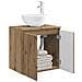 Mobile Lavabo da Parete Rovere Artigianale 49,5 x 41 x 64,5 cm - Foto miniatura 2