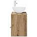 Mobile Lavabo da Parete Rovere Artigianale 49,5 x 41 x 64,5 cm - Foto miniatura 3