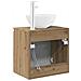 Mobile Lavabo da Parete Rovere Artigianale 49,5 x 41 x 64,5 cm - Foto miniatura 4