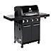 Professional CORE B 3 Grill Carrello Gas Nero, Acciaio inox 11540 W - Foto miniatura 2