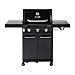 Professional CORE B 3 Grill Carrello Gas Nero, Acciaio inox 11540 W - Foto miniatura 1