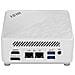 Cubi 5 1M-441BEU Intel Core 3 100U PC con dimensioni 0,6 l Mini PC barebone Bianco - Foto miniatura 4