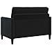 Set di Divani con Storage 2 pz Nero Poliestere - Foto miniatura 9