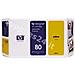 C4848a Cartuccia Ink Originale 80 Gialla per HP DesignJet 1000 Capacità 2200 Pagine - Foto miniatura 3