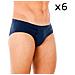 Intimo Abanderado 0527 Pack 6 Slips Abbigliamento Uomo 60 - Foto miniatura 1