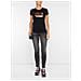 Maglia T Shirt Maglie Donna Armani Exchange 8nytdl 6231 Cotone Original Ai New Taglia M Colore Nero - Foto miniatura 5