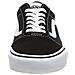Vn0a36emc4r1-mn-ward- (pelle Scamosciata-canvas) Sneakers Uomo Nero-bianco 7.5 - Foto miniatura 5
