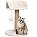 Albero per Gatti con Palo Tiragraffi 49 cm in Giunco - Foto miniatura 1