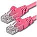 2x RJ45 M / M, Cat6 UTP, 0.25m, Rosso - Foto miniatura 1