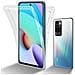 Custodia Compatibile Con Xiaomi Redmi 10 / Redmi Note 11 4g In Transparente - 360° Full Body Copertura Protettiva - Protezione Anteriore E Posteriore, Protezione A Tutto Tondo Con Protezione Del Display - Foto miniatura 1