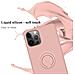 Custodia Compatibile Con Apple Iphone 13 Pro Max In Liquid Rosa - Coperchio Protettivo In Silicone Tpu Flessibile Con Anello - Foto miniatura 3