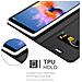 Custodia Compatibile Con Honor 7x In Classy Nero - Coperchio Protettiva Con Chiusura Magnetica, Funzione Stand E Tasca Per Le Carte - Foto miniatura 6