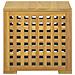 Scatola Per Corde 40x40x40 Cm In Legno Massello Di Teak - Foto miniatura 4