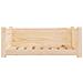 Cuccia Per Cani 75,5x55,5x28 Cm In Legno Massello Di Pino - Foto miniatura 4