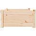 Cuccia Per Cani 75,5x55,5x28 Cm In Legno Massello Di Pino - Foto miniatura 5