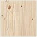 Cuccia Per Cani 75,5x55,5x28 Cm In Legno Massello Di Pino - Foto miniatura 6