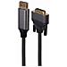 Premium Series Displayport A Dvi 24 + 1 Maschio Maschio 1,8 M Cavo 4k - Foto miniatura 2