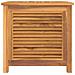 Contenitore Giardino Con Borsa 60x50x58cm Legno Massello Teak - Foto miniatura 3
