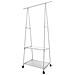 Appendiabiti Donkey Majestic Home 160x55x42 Cm 2 Ripiani, 1 Barra Superiore Bianco - Foto miniatura 2