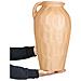 Vaso Decorativo Taiping Ceramica 46 Cm Beige Sabbia - Foto miniatura 6