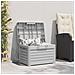 Contenitore Cuscini Grigio 73x50,5x46,5 Cm In Polipropilene - Foto miniatura 3
