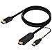 A122-0641 cavo e adattatore video 1,8 m HDMI tipo A (Standard) DisplayPort + USB Type-A Nero - Foto miniatura 2