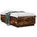 Giroletto Luci Led Rovere Fumo 75x190 Cm In Legno Multistrato - Foto miniatura 1