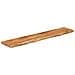 Mensola Muro 120x20x2,5cm Rettangolare Legno Acacia Bordi Vivi - Foto miniatura 3